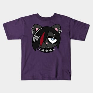 Cheer Up Emo Cat! Kids T-Shirt